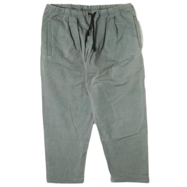 BASISBROEK バージスブルック ベルギー製 イージークロップドパンツ 1 グレー 2タック ...