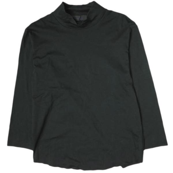 BLACK＆BLUE ブラックアンドブルー 日本製 Hi-neck 3/4 Sleeve TEE ハ...