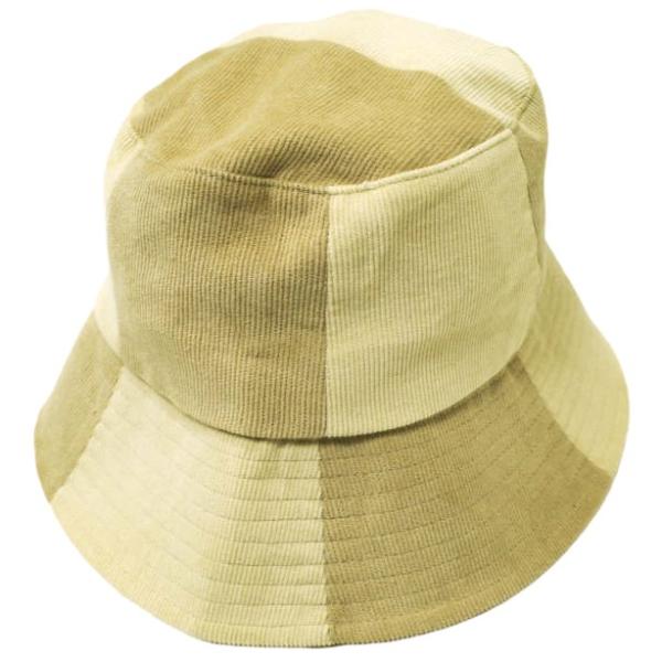 SLY スライ CHECKER CORDUROY BUCKET HAT チェッカーコーデュロイバケッ...
