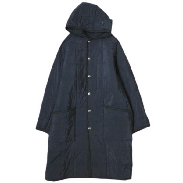 MAATEE＆SONS マーティーアンドサンズ 23AW SILK QUILT HOODED COA...