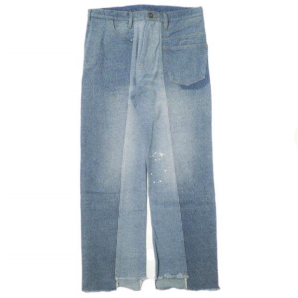 Danke Schon ダンケシェーン 23AW reDNM 90degrees リメイクデニムパン...