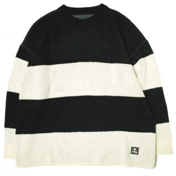 WHITELAND ホワイトランド 23AW WEB＆DEPOT限定 BORDER CREWNECK...