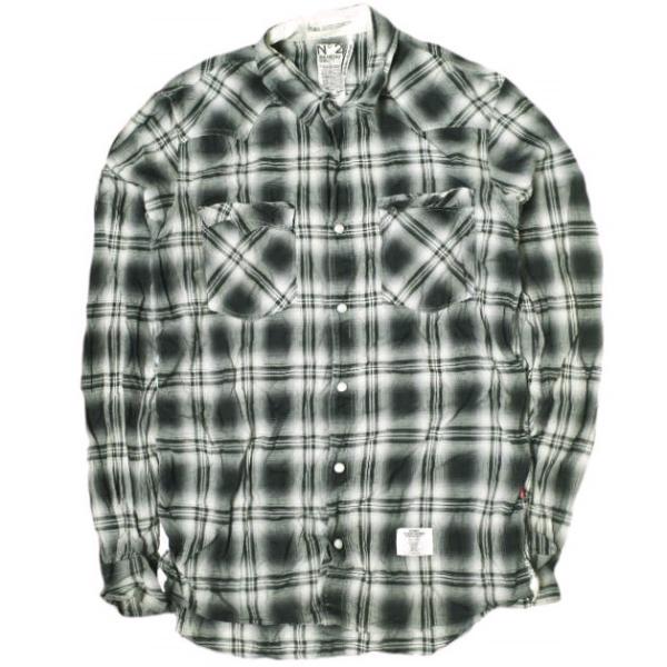 BEDWIN ＆ THE HEARTBREAKERS ベドウィン 日本製 チェックウエスタンシャツ ...