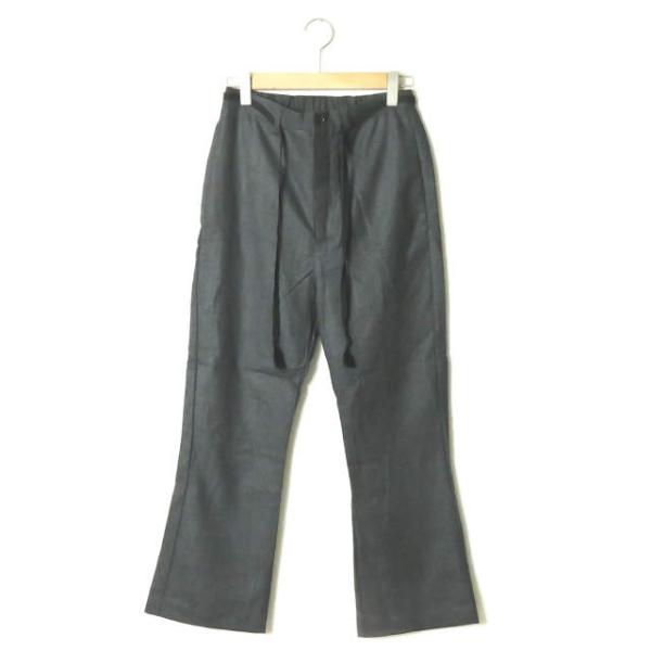 新品 bukht ブフト 18AW EASY TROUSERS グレンチェックイージートラウザーズ ...