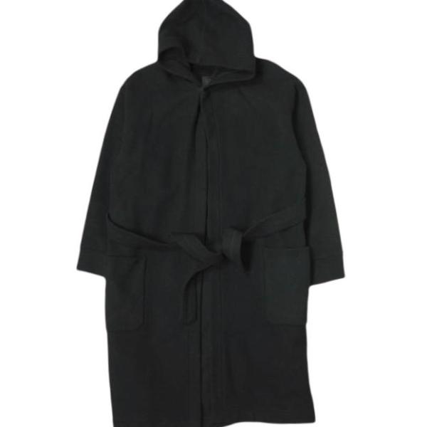 ATON エイトン 18AW AIR DOUBLE MELTON PATCH POCKET ROBE...