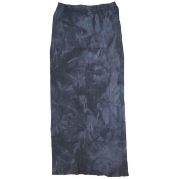 Steven Alan スティーブンアラン TIE DYE RIB LONG SKIRT タイダイ柄...