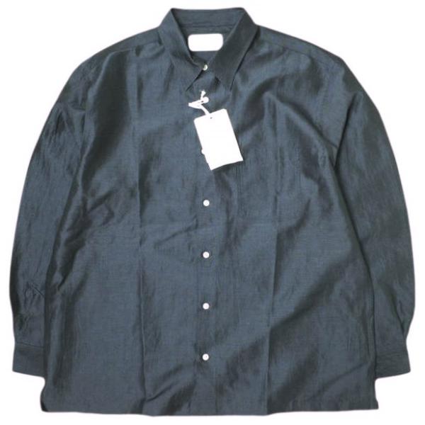 新品 Ernie Palo アーニーパロ 25SS 日本製 Silk Linen Shirt シルク...