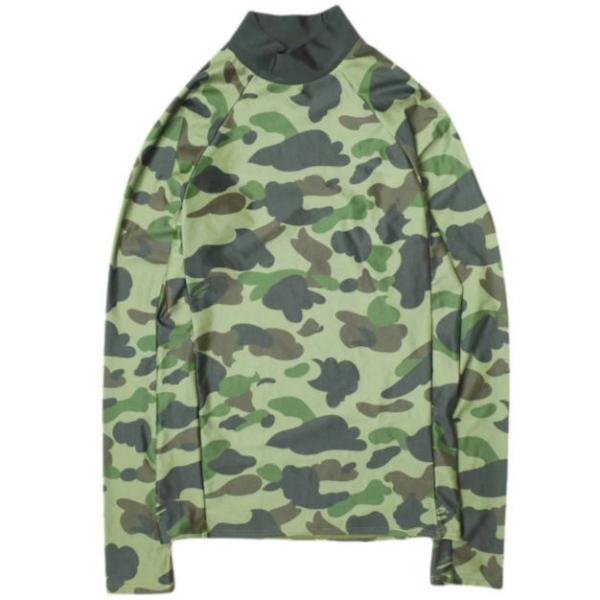 A BATHING APE ア ベイシング エイプ 日本製 1ST CAMO RASH GUARD ...