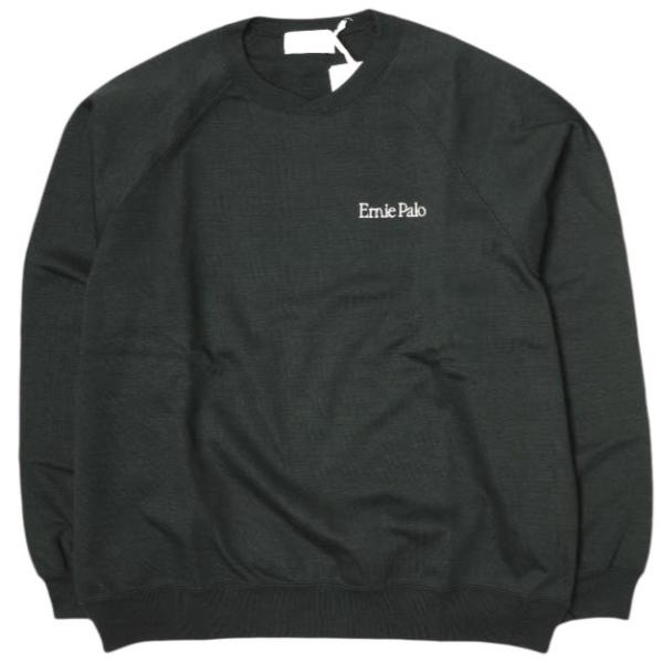 新品 Ernie Palo アーニーパロ 25SS 日本製 Crew Neck Sweat ロゴ刺繍...