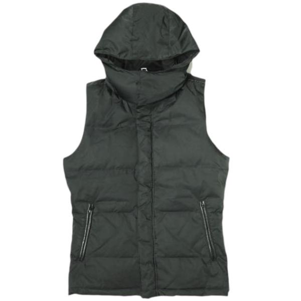 wjk ダブルジェイケイ memory twill lamb hooded down vest メモ...