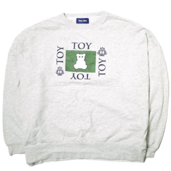 IMA:ZINE イマジン 24SS New Toy Sweat オーバーサイズ裏毛スウェット XL...