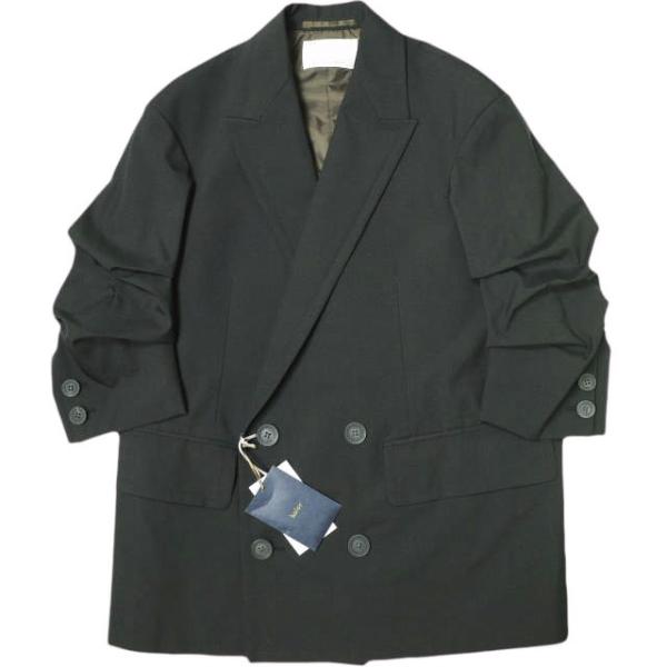 新品 kolor カラー 23AW 日本製 アームシュリンク ダブルジャケット 23WCM-J011...