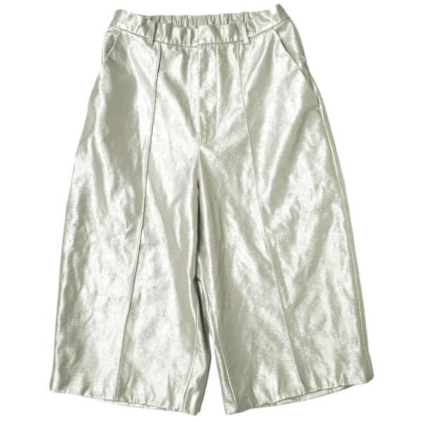 CITYSHOP シティショップ 21SS FAUX LEATHER HALF PANTS フェイク...