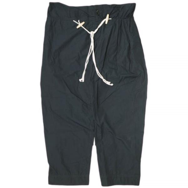 A エィス 日本製 マリンバギーパンツ AL2B439 2 ネイビー ワイド ボトムス g22653