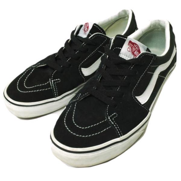 VANS バンズ UA SK8-LOW スケートロー US9(27cm) BLACK/WHITE ス...