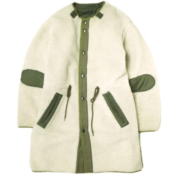 JANE SMITH ジェーンスミス 日本製 リバーシブルボアコート CO-＃104L 38 Nat...