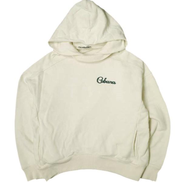 Cabana カバナ 22AW 日本製 ロゴ刺繍 スウェットプルオーバーパーカー 22AW-CT01...