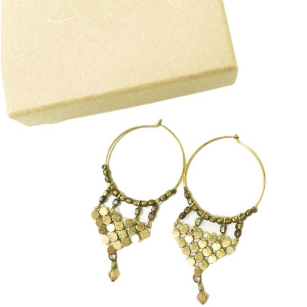 sisi joia シシジョイア シャンデリア ピアス 両耳用 ゴールド アクセサリー g22738