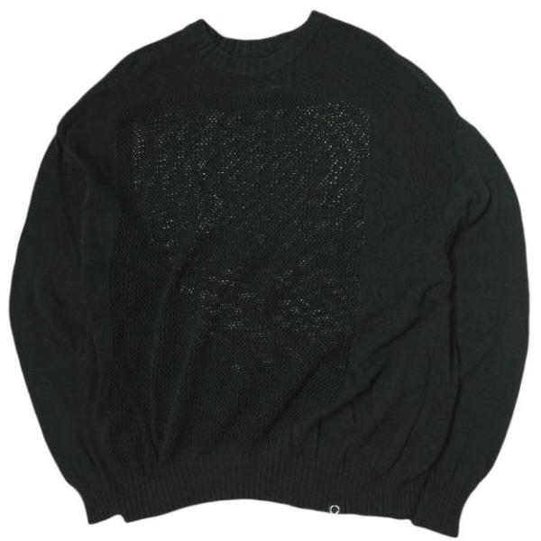 PHINGERIN フィンガリン 24AW 日本製 WINDOW WEB SWEATER ウィンドウ...