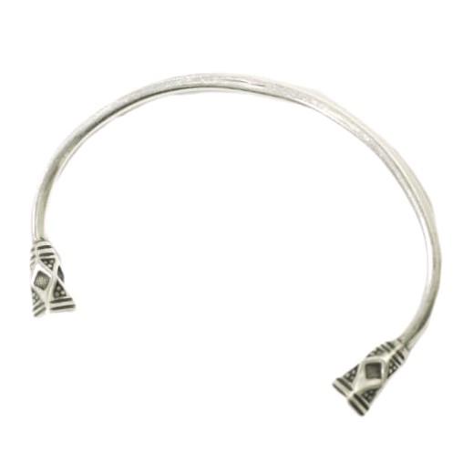 Touareg Silver トゥアレグシルバー Bangle 01 シルバーバングル 13cm S...