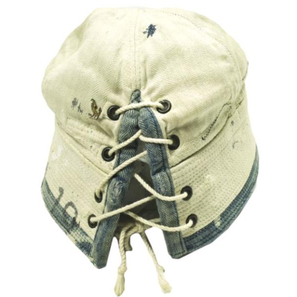 KAPITAL キャピタル SAILOR HAT ペンキペイント セーラーハット ONE SIZE ...