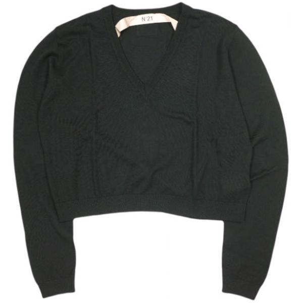 新品 N°21 ヌメロヴェントゥーノ 23SS A2 MAGLIA PULLOVER メリノウールV...