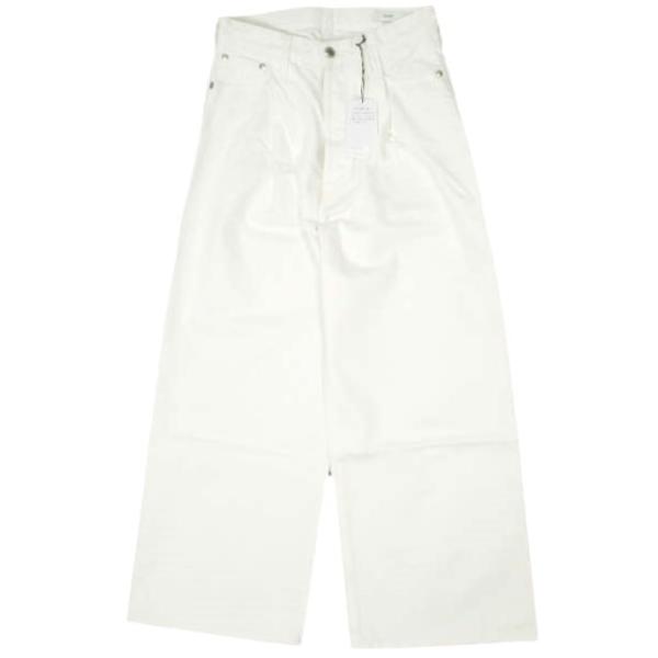 新品 HYKE ハイク 24SS 日本製 TWILL WIDE LEG JEANS 14oz ツイル...