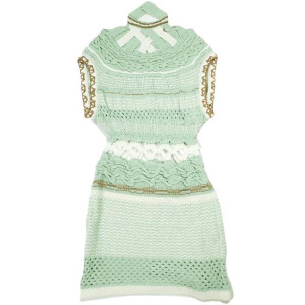 新品 Mame Kurogouchi マメクロゴウチ 23SS Bamboo Basket Patt...