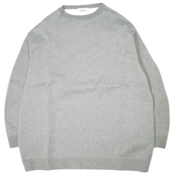 新品 HED MAYNER ヘドメイナー 24SS STONE WASHED COTTON SWEA...