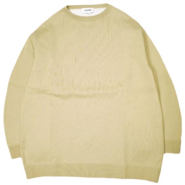 新品 HED MAYNER ヘドメイナー 24SS STONE WASHED COTTON SWEA...