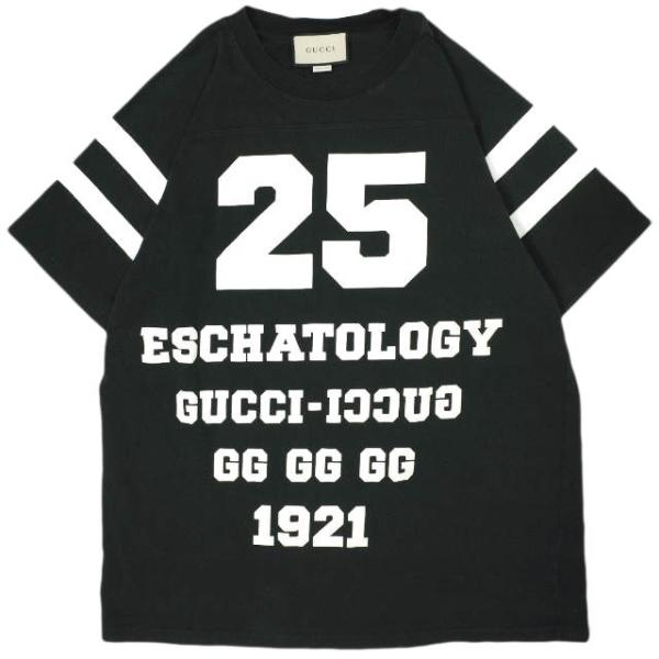 GUCCI グッチ 1921 Series Alphabet Printing T-Shirt オー...