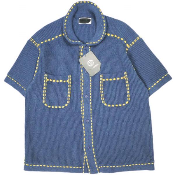 PHINGERIN フィンガリン 25SS PG1 BEACH SHIRT ハンドステッチニット ビ...