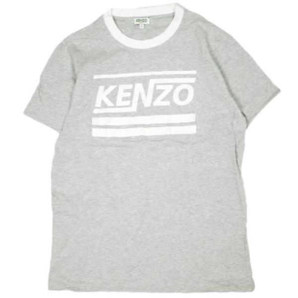 KENZO ケンゾー ポルトガル製 DISTORTED LOGO TEE ロゴプリントリンガーTシャ...