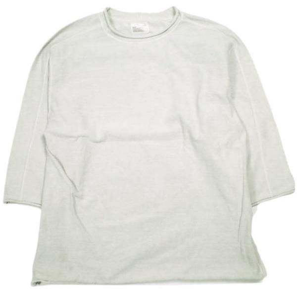scair スケアー 21SS 日本製 CUT OFF CREW NECK SHIRT カットオフ ...