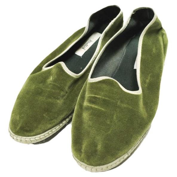 Sciuscia シューシャ イタリア製 TRAGARA ベルベット カンフーシューズ 40(25c...