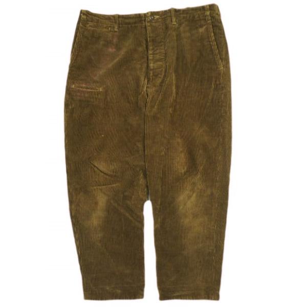 KAPTAIN SUNSHINE キャプテンサンシャイン 日本製 ワイドテーパードコーデュロイパンツ...