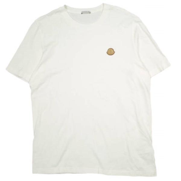 MONCLER モンクレール 23AW レザーエンブレムロゴTシャツ I20918C00051 83...