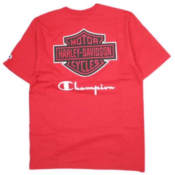 新品 Champion x HARLEY DAVIDSON チャンピオン ハーレーダビッドソン 別注...