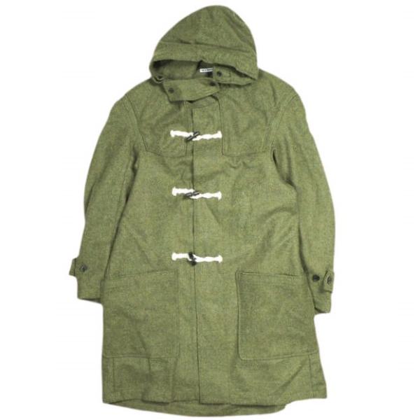 HED MAYNER ヘドメイナー 19AW DUFFLE COAT ダッフルコート S Olive...