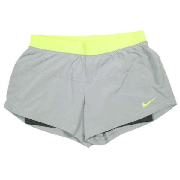 NIKE ナイキ DRI-FIT ツートーントレーニングショートパンツ 613633-066 M グ...