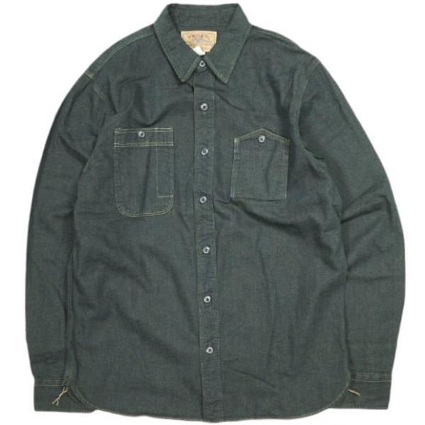 RRL ダブルアールエル 25SS インディゴデニムワークシャツ 782959630001 M In...