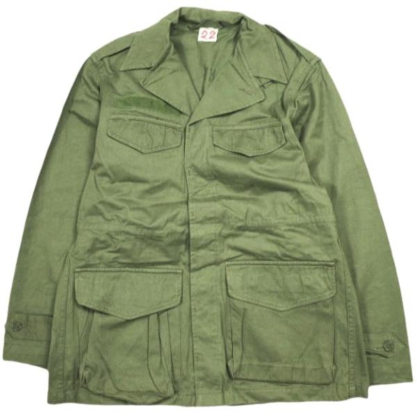 FRENCH ARMY フレンチアーミー フランス軍 Ｍ-47 ヘリンボーン フィールドジャケット ...