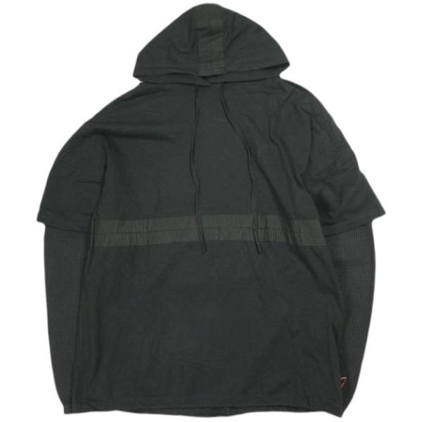 UNRAVEL PROJECT アンレーベルプロジェクト JERSEY DRAWSTRING HOO...