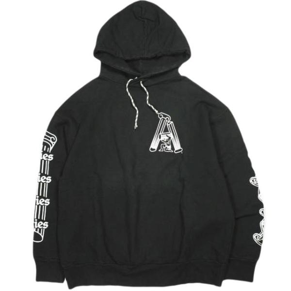 Aries アリーズ イタリア製 Hercules Hoodie ヘラクレス 裏起毛 スウェットプル...