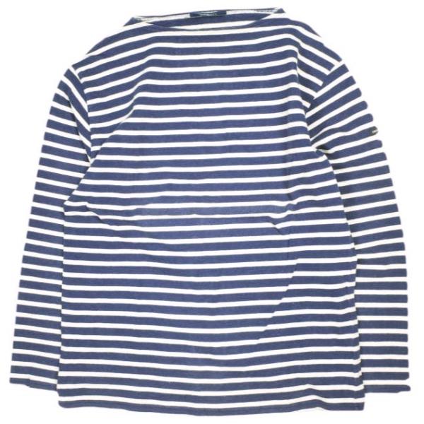 SAINT JAMES セントジェームス フランス製 OUESSANT BORDER ウエッソンボー...