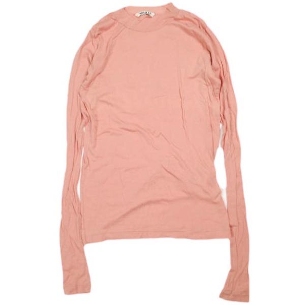AURALEE オーラリー 20AW 日本製 HIGH GAUGE SHEER RIB L/S TE...