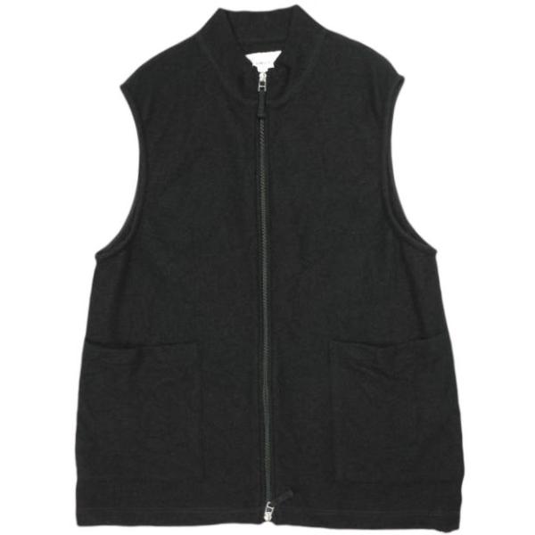 UNIFY ユニフィー 23AW 日本製 ウーリング縮絨ベスト VE02223UN Free BLA...