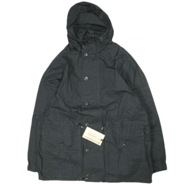 新品 RRL ダブルアールエル ENFORD JACKET ロイヤルネイビー ワックスドコットンフー...