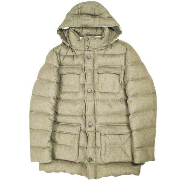 HERNO ヘルノ イタリア製 PIACENZA DROPGLIDE カシミヤシルクフーデッドダウン...