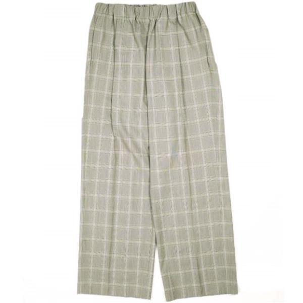 新品 un/unbient アン 25SS EASY TROUSERS T＆C Super140s ...